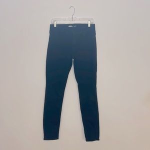 Old Navy - Super Skinny Mid-Rise Jeans Black Size 6